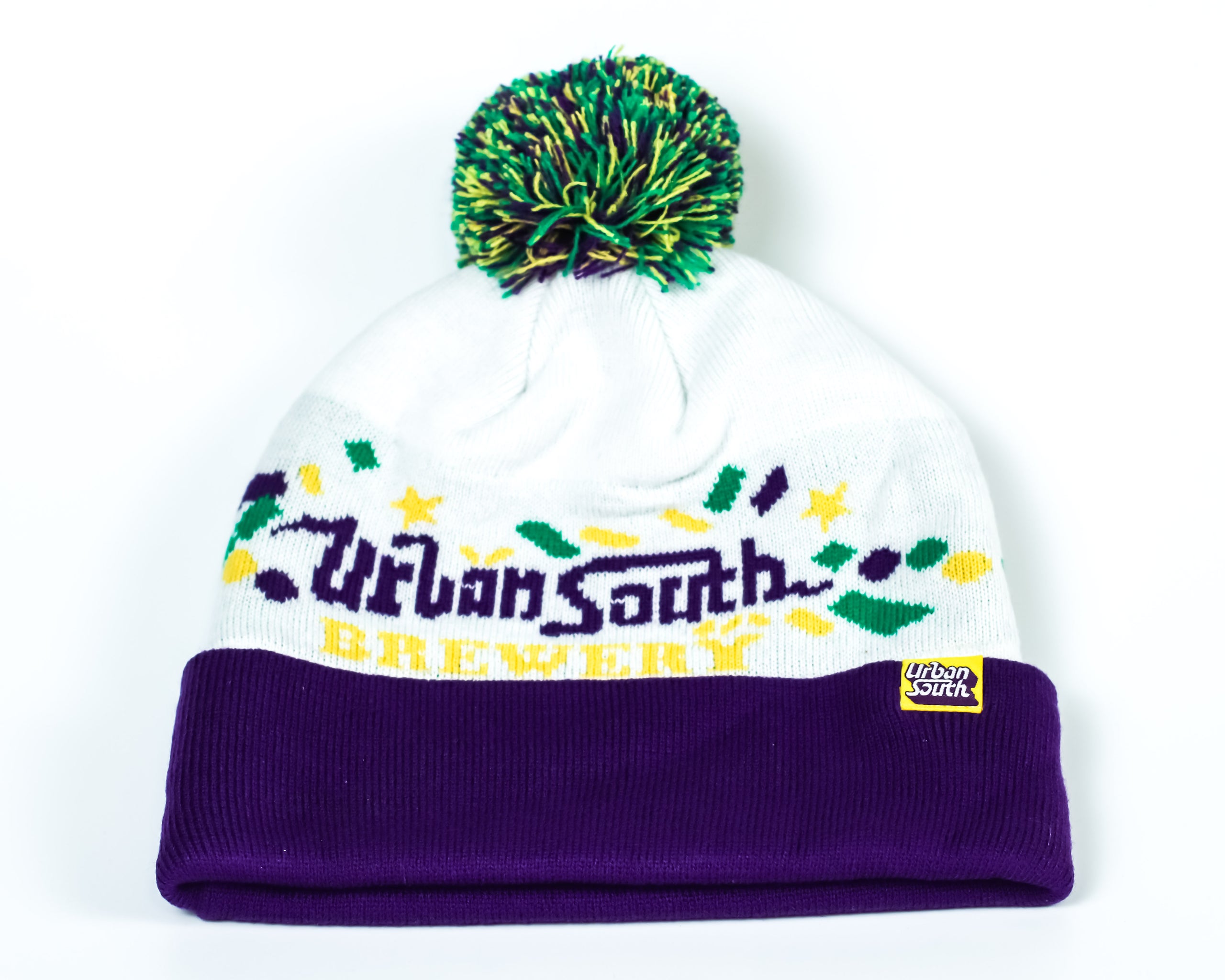 mardi gras beanie